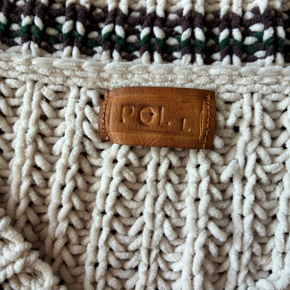 POL Oversized Chunky Cropped Knit Sweater - Large Cabincore, Cozycore Grunge - Picture 5 of 9